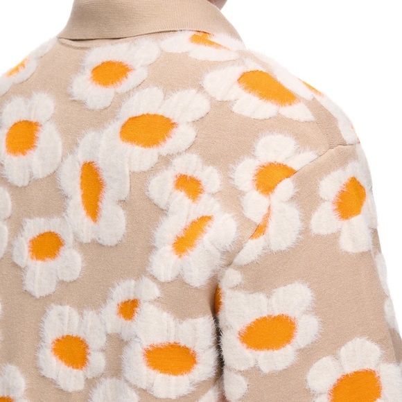 BNWT Jacquemus Le Chemise Neve Fleurs Heavyweight Cardigan Unisex Large $950 - Picture 5 of 13